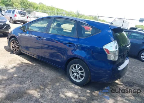 2013 Toyota Prius V Three из США, поврежденный, VIN JTDZN3EUXD3258116